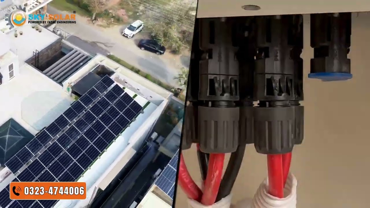 Sky Solar Installs 25KW Hybrid Solar System at Luxury DHA Phase 5 Home