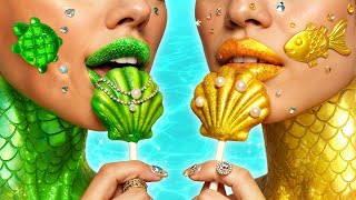 Download Lagu Rich vs Broke Mermaid | Gold vs Silver Mermaid | From Nerd to Popular Mermaid MP3