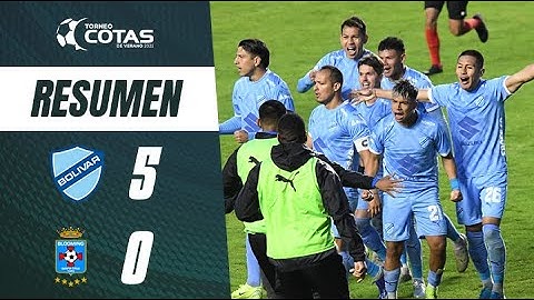 ¡RESUMEN DEL PARTIDO! ⚽️Bolívar goleó a Blooming y se coronó campeón