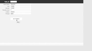 FileMaker Search Test