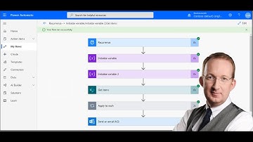 Flow that Sends a Scheduled Report with SharePoint Data