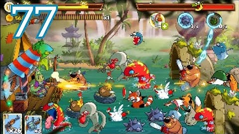 Swamp Attack 2 Gameplay Walkthrough Level 77