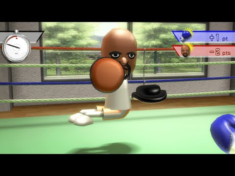 Wii Sports Boxing Training but Something is Wrong