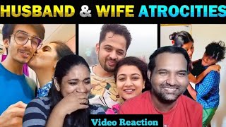 Husband vs Wife Atrocities Troll  Video Reaction👩‍❤️‍👨😁🤪😅 | Today Trending | Tamil Couple Reaction