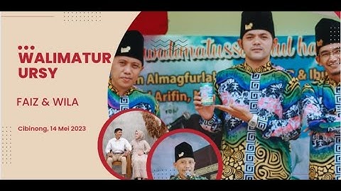 [🔴LIVE] PERFORMANCE WALIMATUR USRY FAIZ & WILA Bersama ANNABAWY / Cibinong