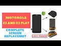 Motorola Z3 and Z3 Play Screen Replacement ( Easiest Way )