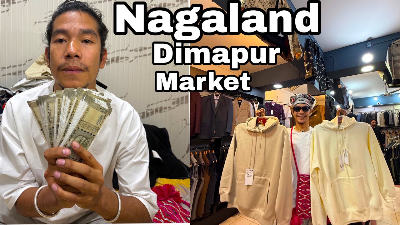 Hornbill Ke liya shopping 🛍️ Karka paisa sab Khatam 🥺😭 || Nagaland Dimapur Market || Arunachal life 