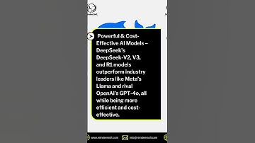 DeepSeek: The AI Powerhouse Disrupting Tech Giants! 💥🤖 #deepseek #airevolution #aimodels