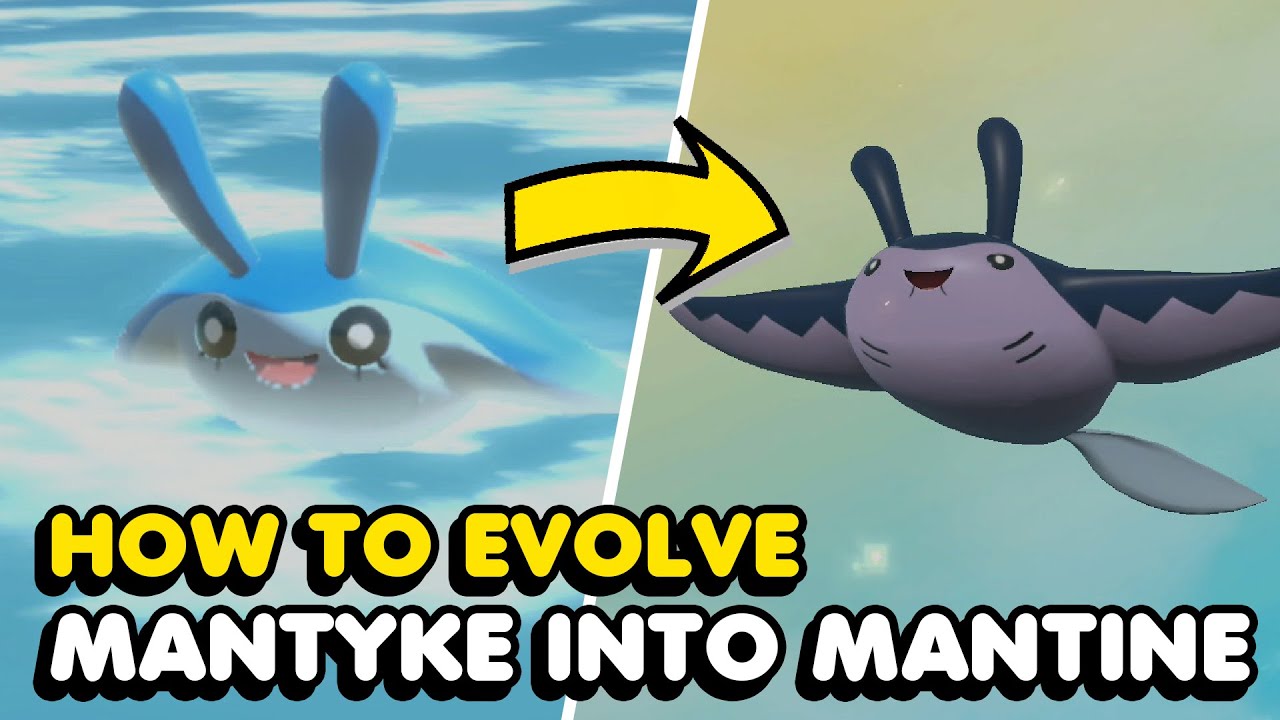 How To Evolve Mantyke Into Mantine In Pokemon Legends Arceus