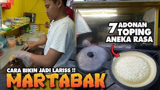 MARTABAK MANIS ANEKA RASA !! RAHASIA CARA BIKINNYA JADI LARIS DENGAN ANEKA TOPING ! Street Foods