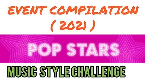 Highrise Virtual World | Pop Stars: Music Style Challenge ( Event Compilation, 2021 )