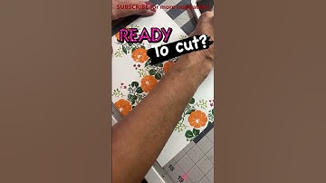 4 Cards from 1 Sheet Wonder: Easy Tutorial! #shorts