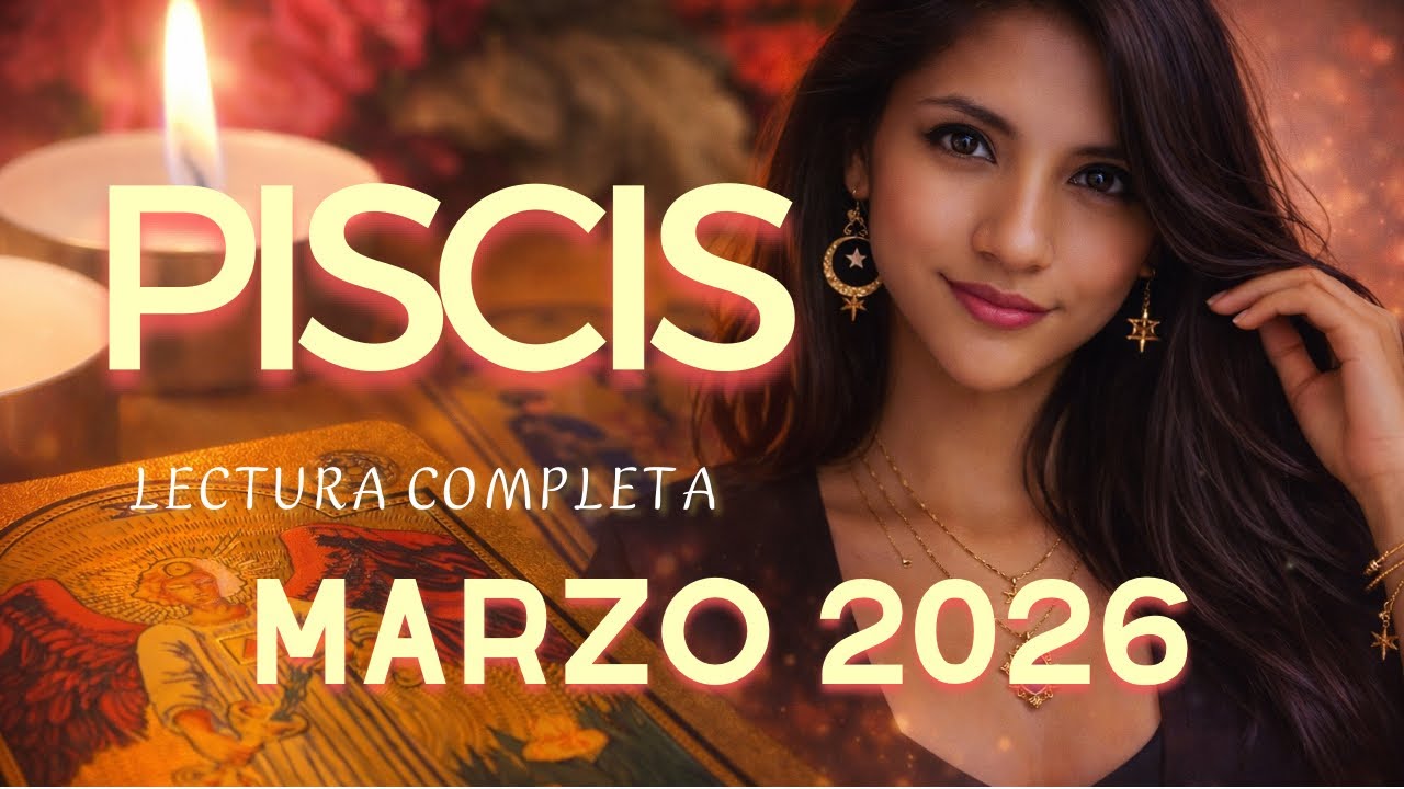 PISCIS | LECTURA COMPLETA MARZO 2026 - ENERGÍAS, TRABAJO, AMOR 💫💸💖