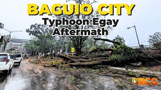 Baguio City Drive Super Typhoon Egay Aftermath