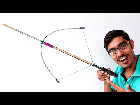 Making Powerful Bow Using Umbrella | छाते का इस्तेमाल करके बनाया धनुष बाण | Awesome Idea