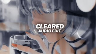 Cleared - Lilithzplugz (Audio Edit) | Slowed To Perfection + Reverbed