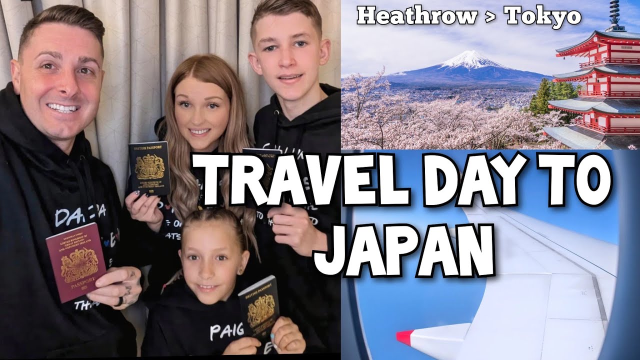 День путешествий в Японию ✈️ 🇯🇵 14-часовой перелет с British Airways | Хитроу-Токио | Первый раз ...
