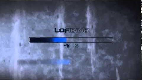 Loading bar with sound effects (Adobe After Effects)