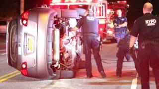 Raw: Accident at Richmond Road and Lincoln Avenue