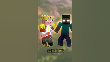 Technoblade Vs GOD Herobrine in minecraft #technoblade#minecraft#minecraftshorts #herobrine #shorts