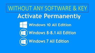 Permanently Activate any Windows OS Without Software and Product Key [100% Safe & Virus Free]
