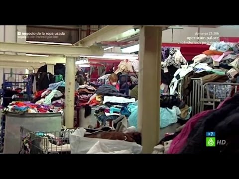 retrasar Golpeteo Satisfacer El negocio de la ropa usada - Cocentaina, la capital de la ropa usada -  YouTube
