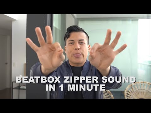 How To Beatbox The Zipper Sound in 1 Minute