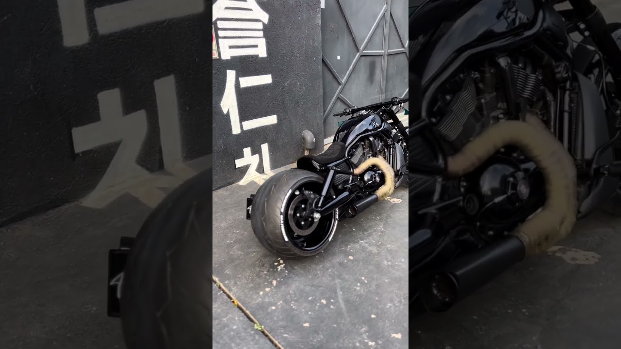 This Harley Night Rod: the Big Monster by Shibuya Garage
