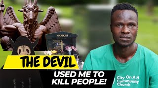 Kisii Man Who Used to Cause Accidents & Drink Blood From Sacrificing People Serving Satan 5 Years