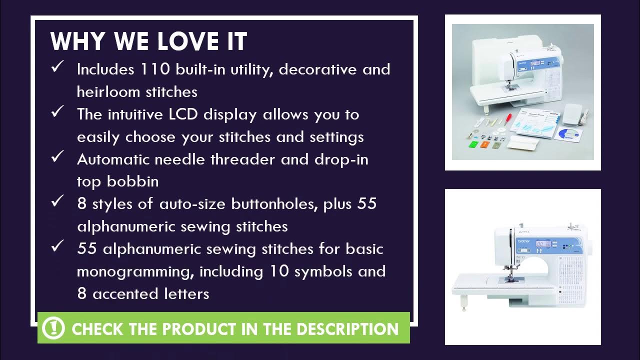 Brother XR9550 Sewing and Quilting Machine Review Best Sewing Machine