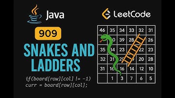 LeetCode 909: Snakes and Ladders | Java Solution | BFS Approach