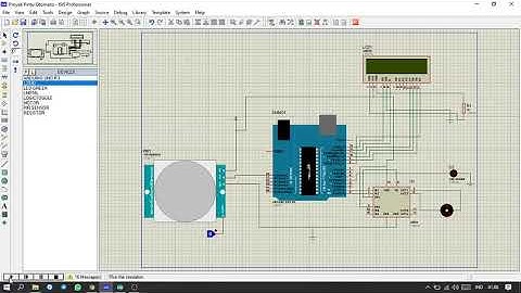 Simulasi Pintu Otomatis - Arduino & Proteus