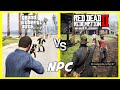 GTA V vs RDR 2 NPCs - WHO ARE THE BEST? ("Old" is gold?)