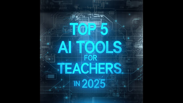 Top 5 AI Tools for Teachers in 2025 thumbnail