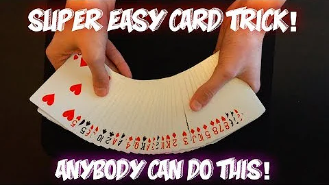 EASIEST CARD TRICK EVER! Learn In Less Than 5 Minutes!