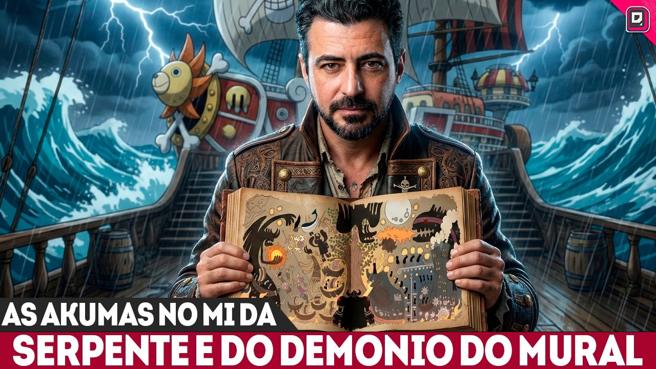 Teoria de fã esclarece a akuma no mi da serpente e o demônio primordial do mural do harley quinn