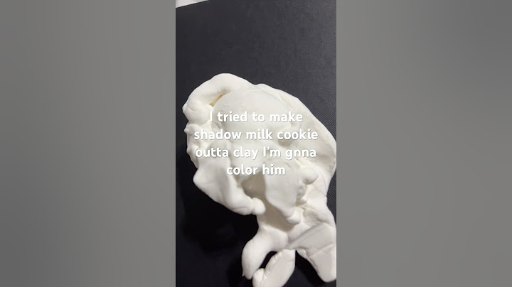 I KNOW ITS GOOFY STOP #cookierun #cookierunkingdom #clayart#art#artist#shadowmilkcookie#smc