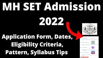 MH SET Admission 2022: Application Form, Exam Pattern, Eligibility, Exam Syllabus, Preparation Tips