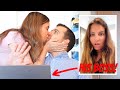 KISSING my HUSBAND in the MIDDLE OF A WORK VIDEO CALL PRANK!