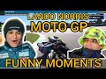 Lando norris funny moments when play motogp game