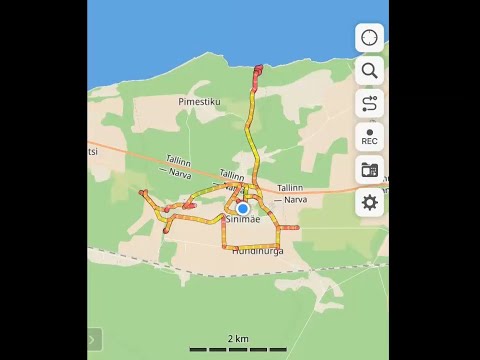GPS-elevandi teekonna loomine Sinimäel. Nutirakenduste lühitutvustus.