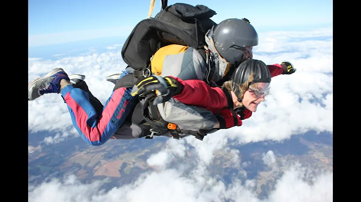 Tonya Grimes Tandem Skydive at SkyDive Carolina 11...