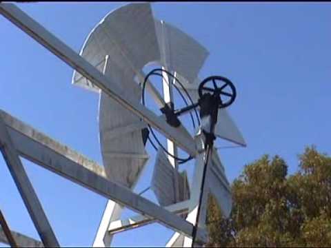 modified version of 'wind-powered water pump' | Doovi