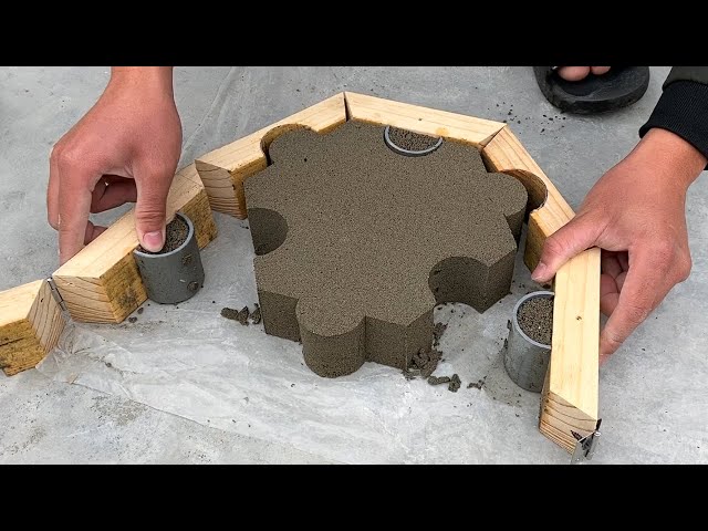 Simple - Instructions for making a brick mold that can make many