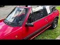 Peugeot 205 cti 1.9 auto. Very rare Japanese import.