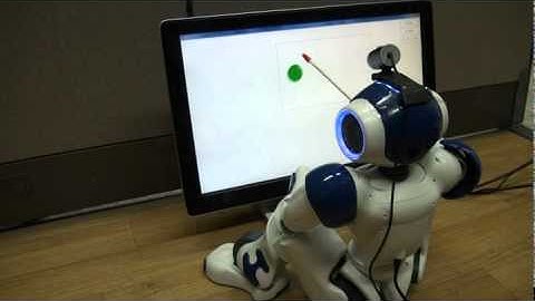 Tracking the position of an object, NAO