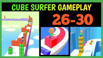 Cube Surfer All levels | 24- 28| HRAX GAMING | PART 1 GAMEPLAY WALKTHROUGH