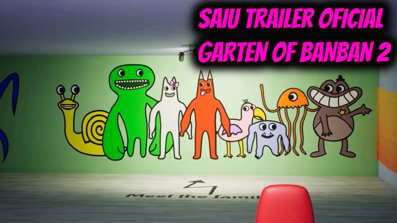 SAIU AGORA Garten of Banban 2 Official Trailer 