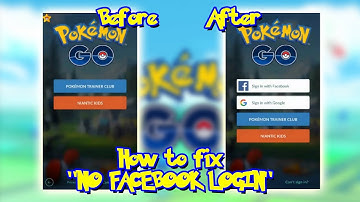 How to fix No Facebook login in Pokemon Go