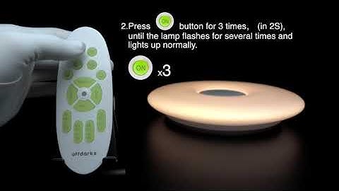 Disconnect Remote control Video tutorial  (Model:ODYKXG02)